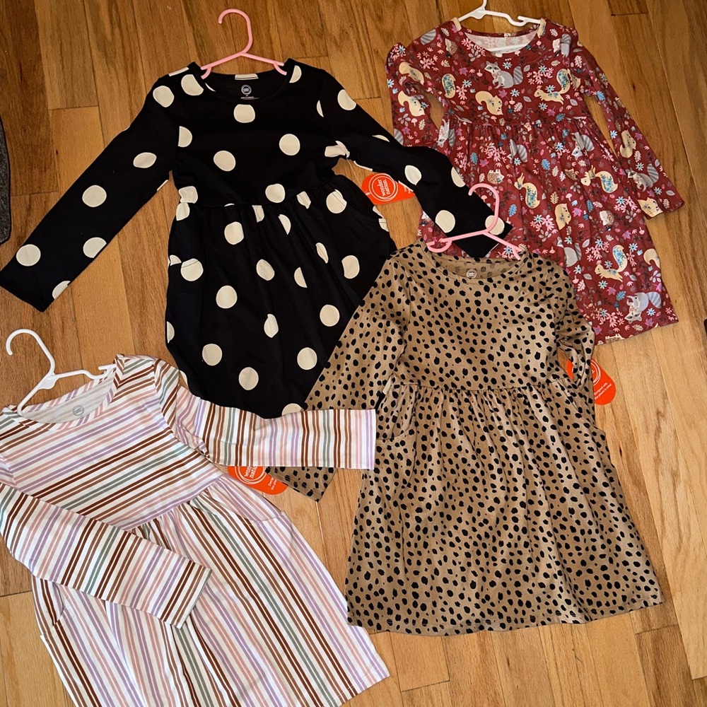 Girls 5T bundle of 4 dress